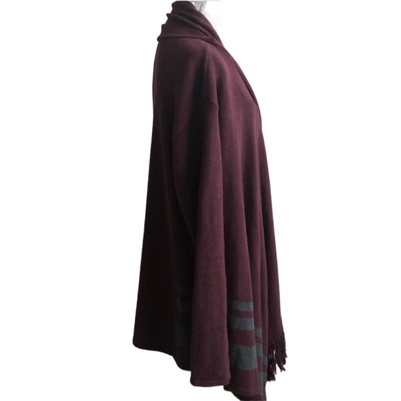 Cabi Port Fringe Sweater Cardigan L EUC - Picture 4 of 6